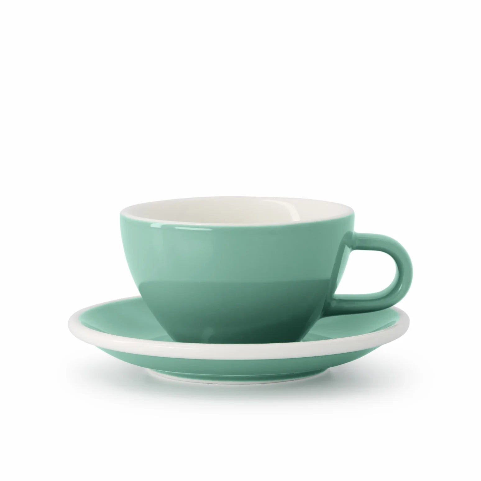 Classic Range Cappuccino Cup Feijoa 190ml - Green