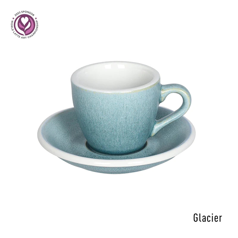 Espresso Cup & Saucer 80ml - Nature Inspired Colours