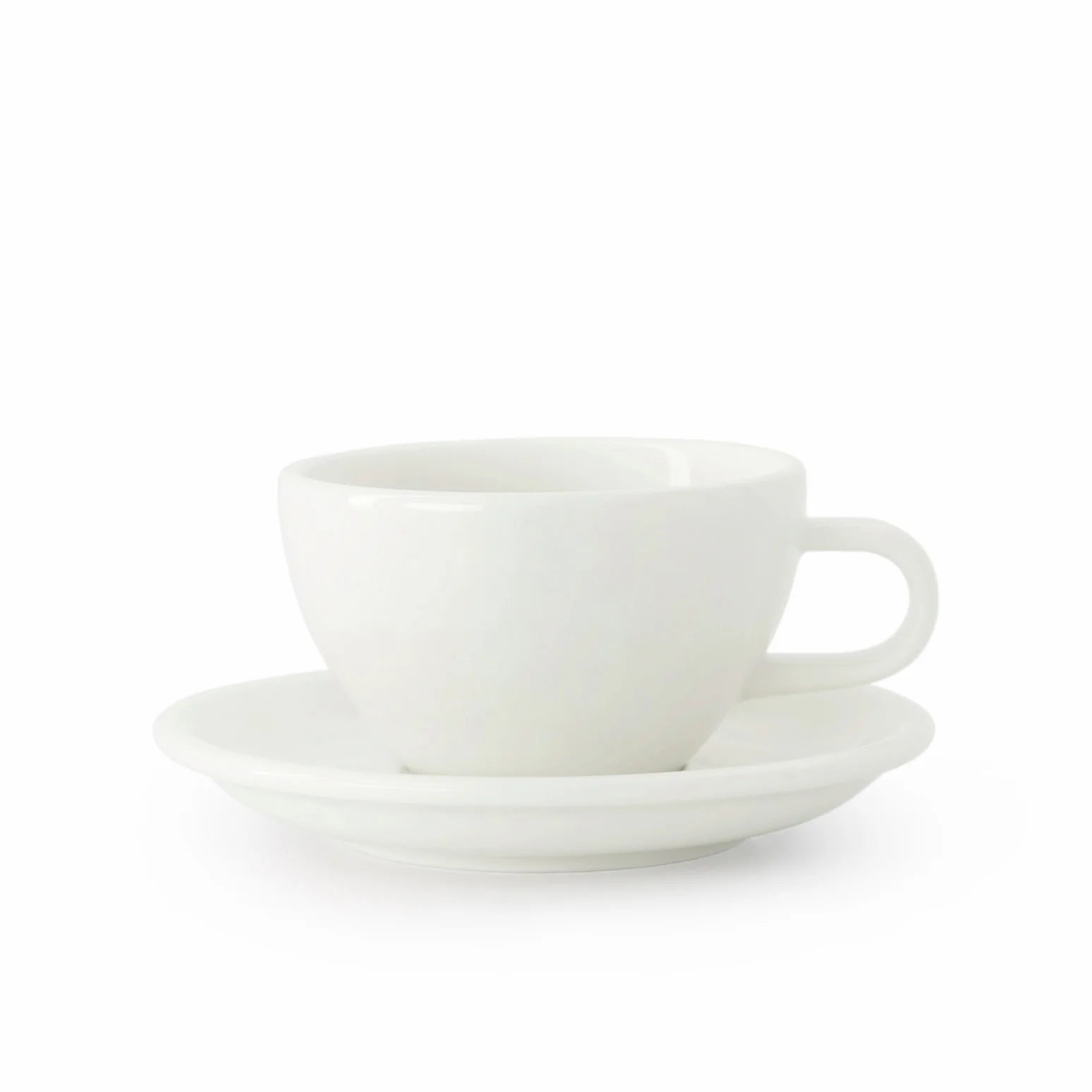 Classic Range Cappuccino Cup Milk 190ml - White