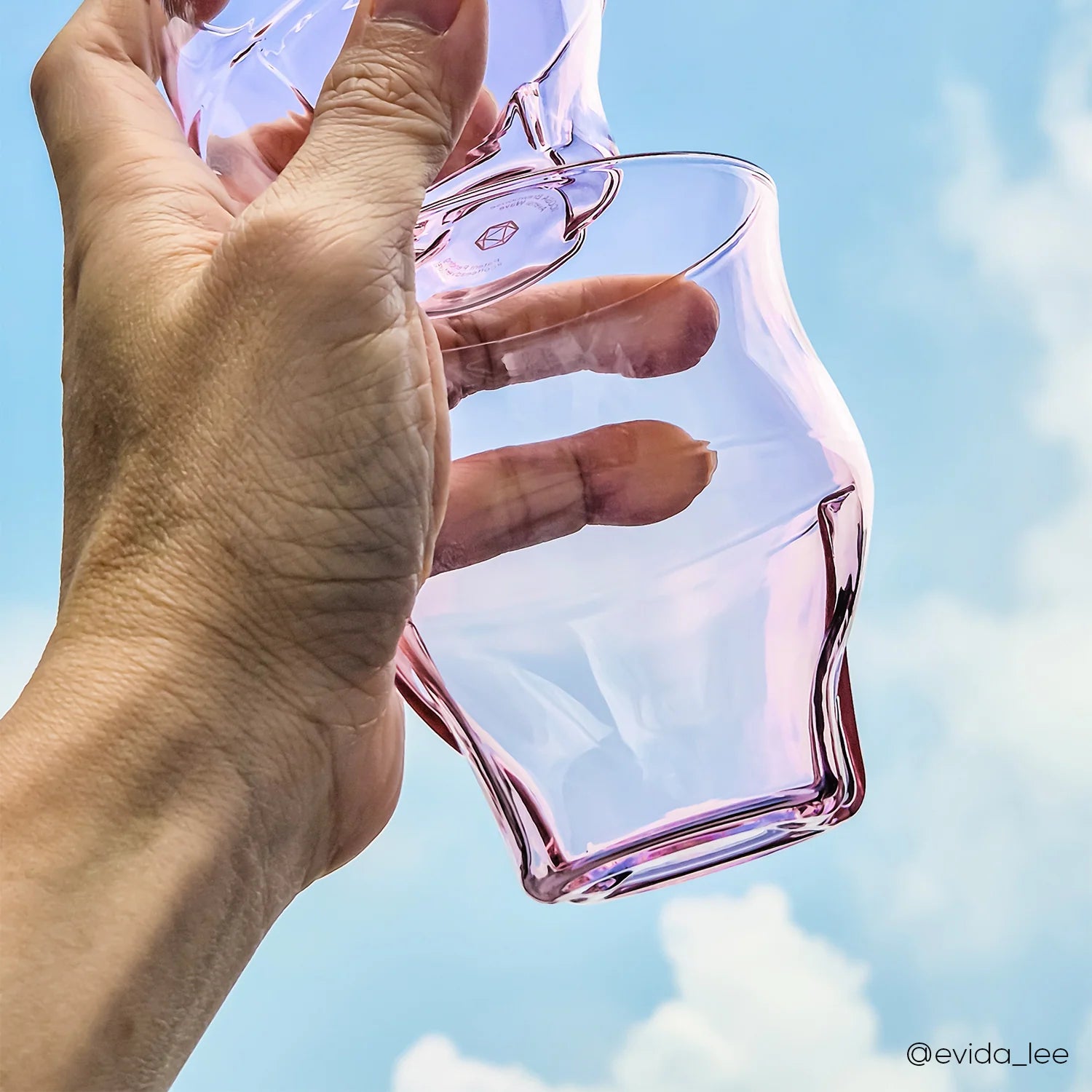 AVENSI WAVE Alto Tasting Glass - Pink