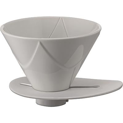 V60 Coffee Dripper MUGEN - Ceramic White