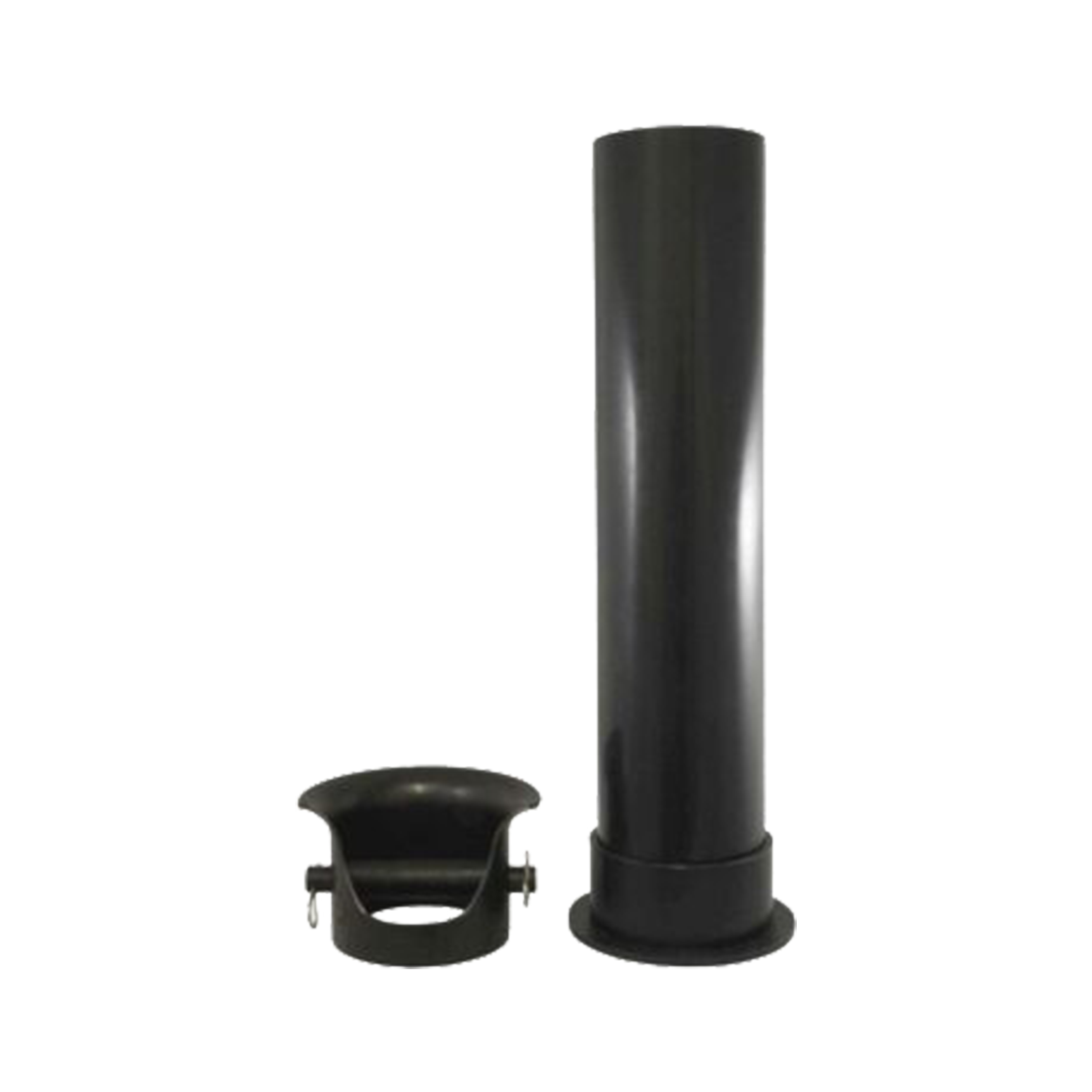 Crema Pro Floor Standing Knock-out Tube Black