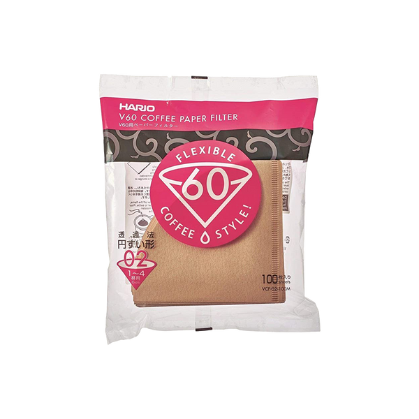 V60 Paper Filters 02 100pcs - Natural