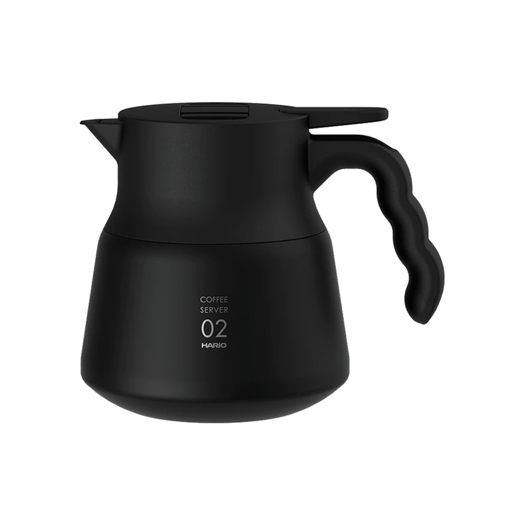 V60 Insulated Stainless Steel Server PLUS 02 600ml - Black