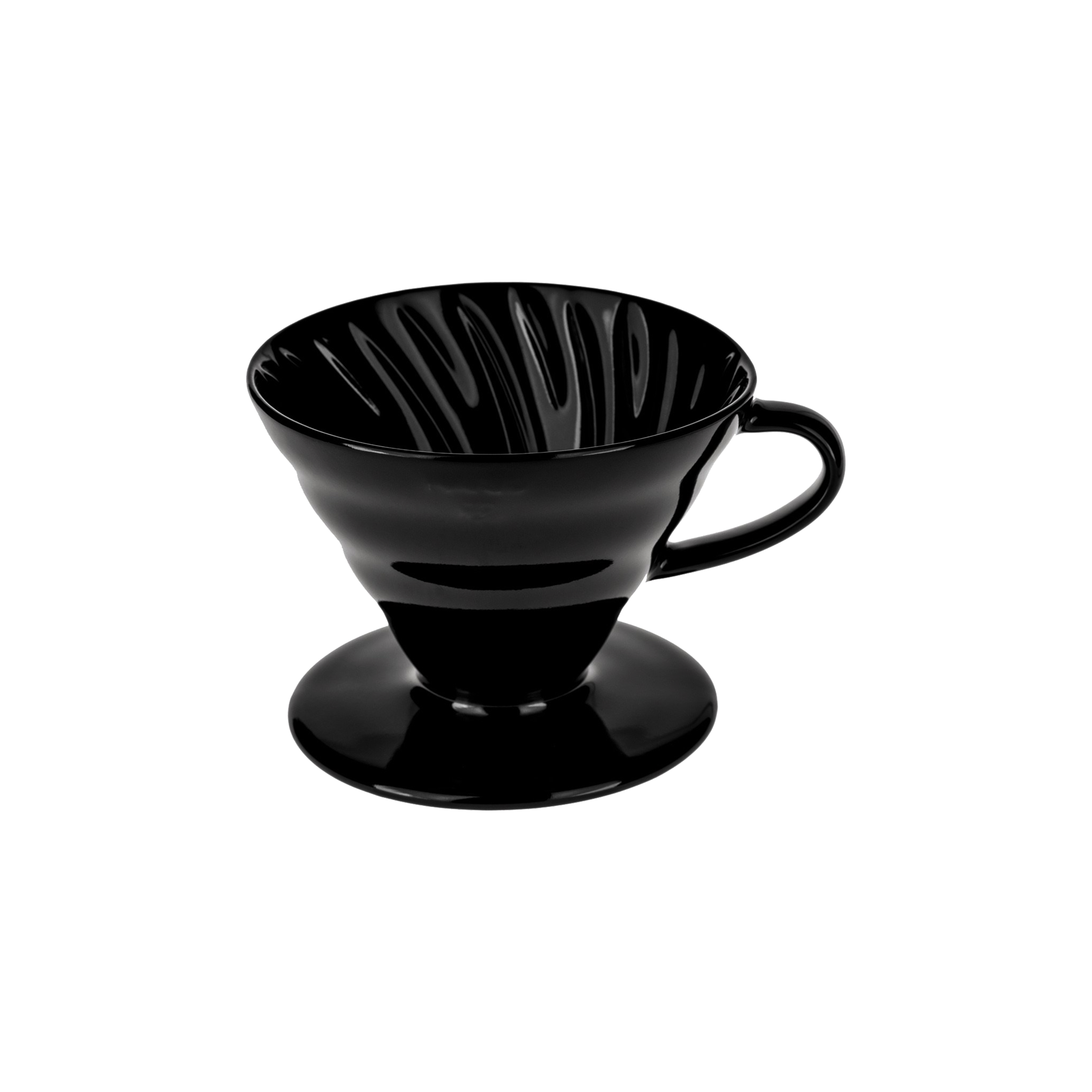 V60 Coffee Dripper Kasuya Ceramic 02 - Black