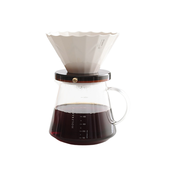 Holzklotz Dripper A27 White Amber SET (2cups)