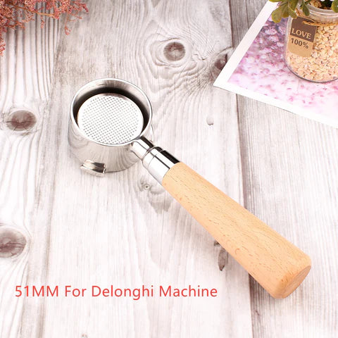 Naked Portafilter 51mm - Maple