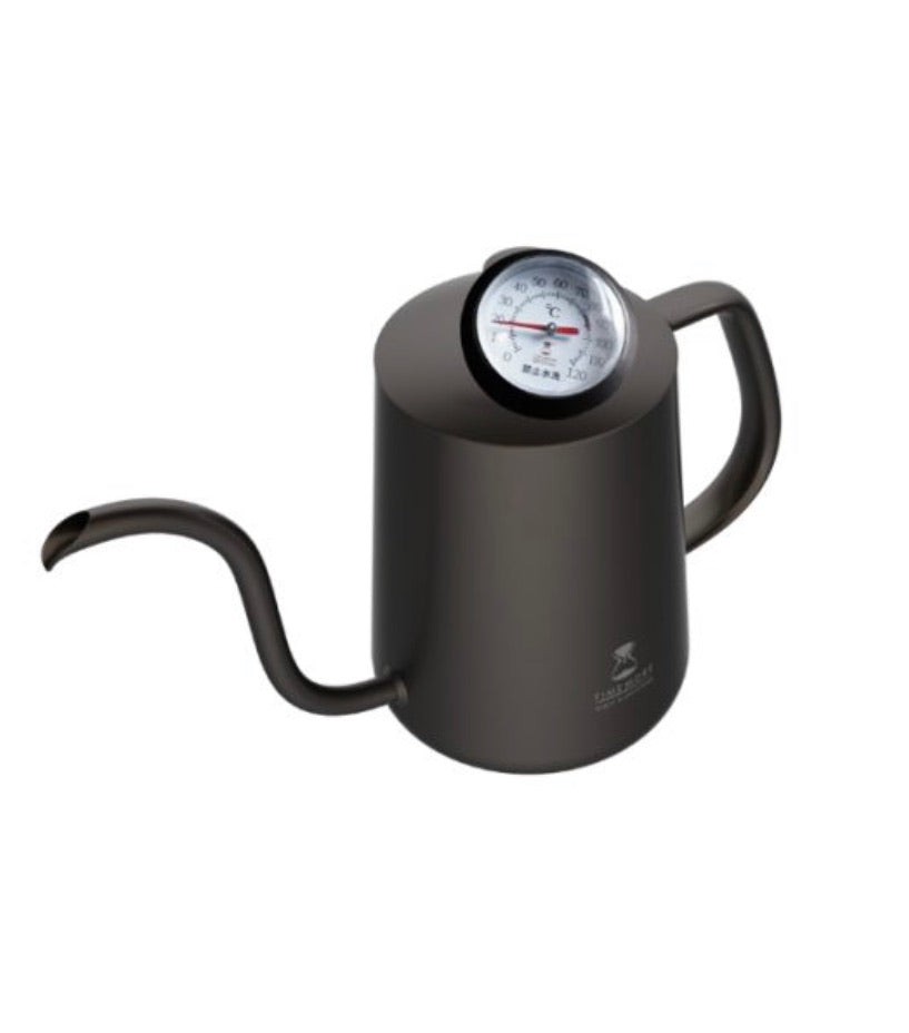 Fish Pour-over Kettle 600ml - Black