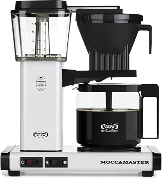 Moccamaster 10-Cup Coffee Maker - White
